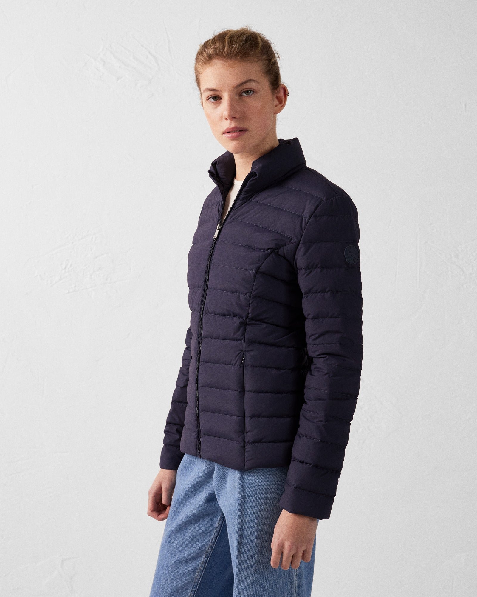 Lightweight stretch down jacket Maia JOTT Blue