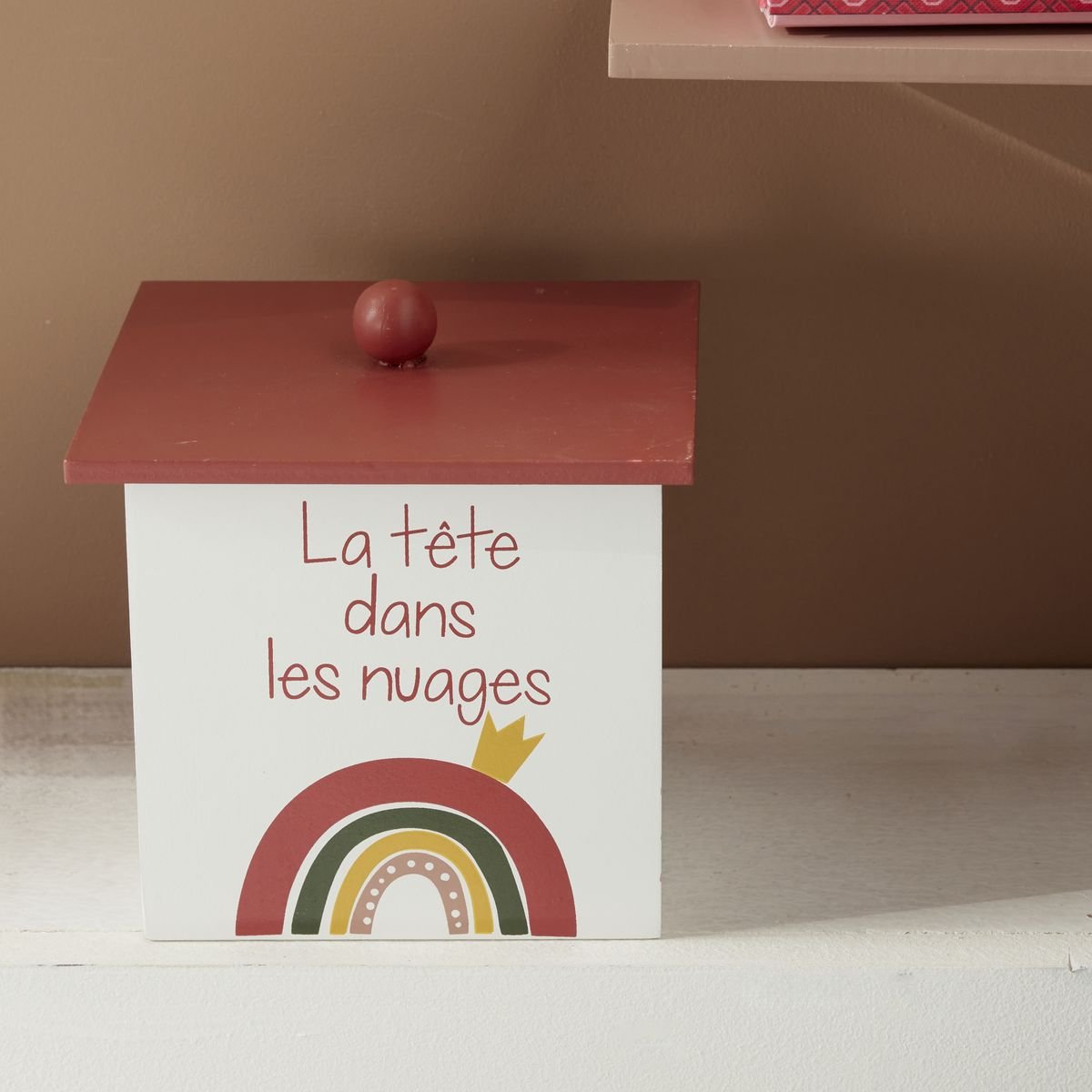 MDF storage box FACTORY White