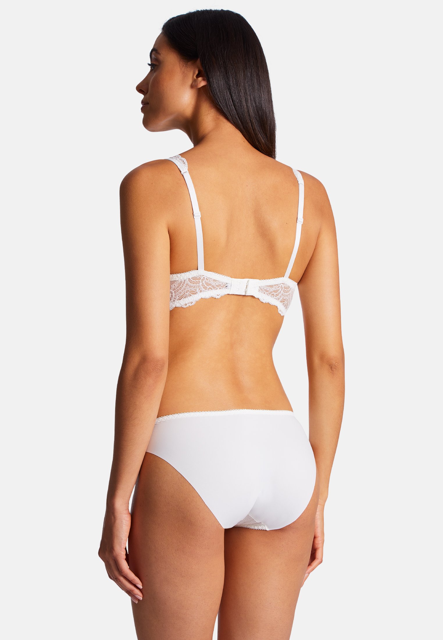 Culotte dos opaque brésilienne AUBADE Blanc