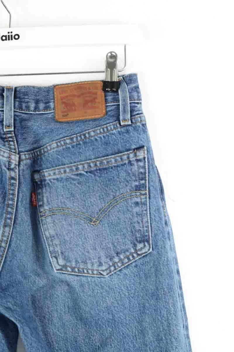 501? straight cotton jeans LEVI'S - Seconde main Blue