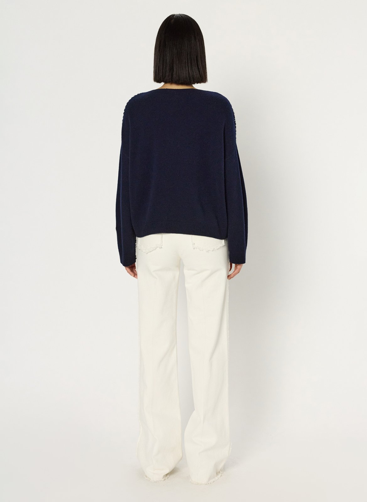 Gestreepte wollen trui GERARD DAREL Blauw