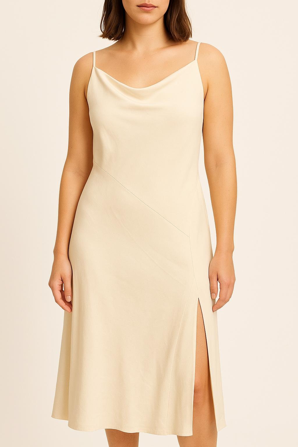 Long dress TARA JARMON - Seconde Main White