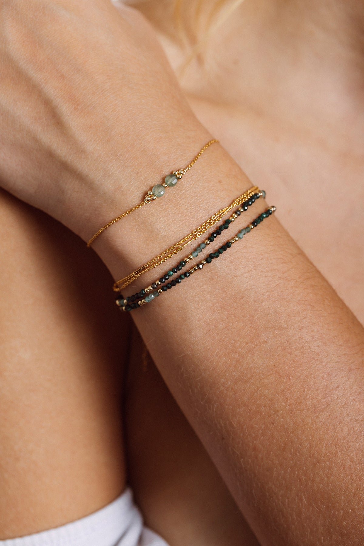 Yara bracelet - aventurine YAY Green