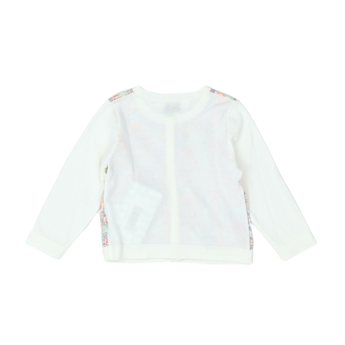 White Baby Cardigan - 18 months BONPOINT - Seconde Main White