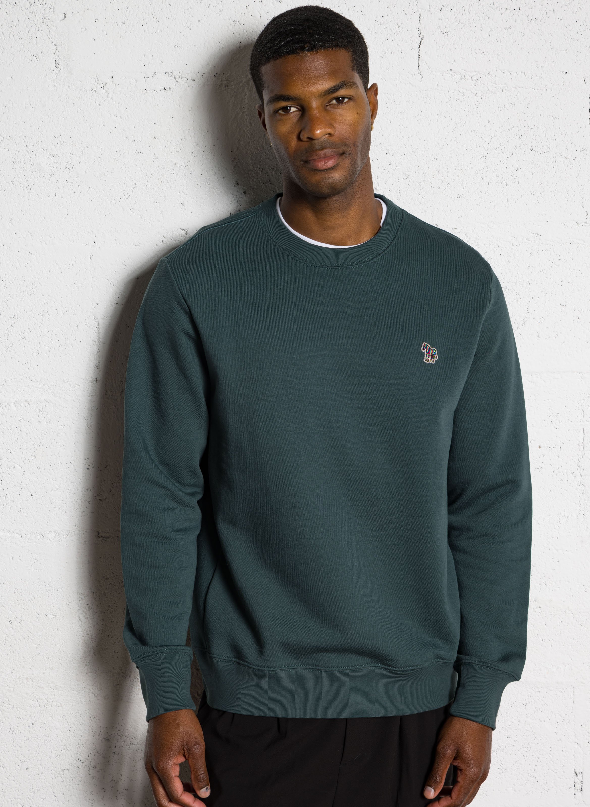 Round-neck organic cotton sweatshirt PAUL SMITH