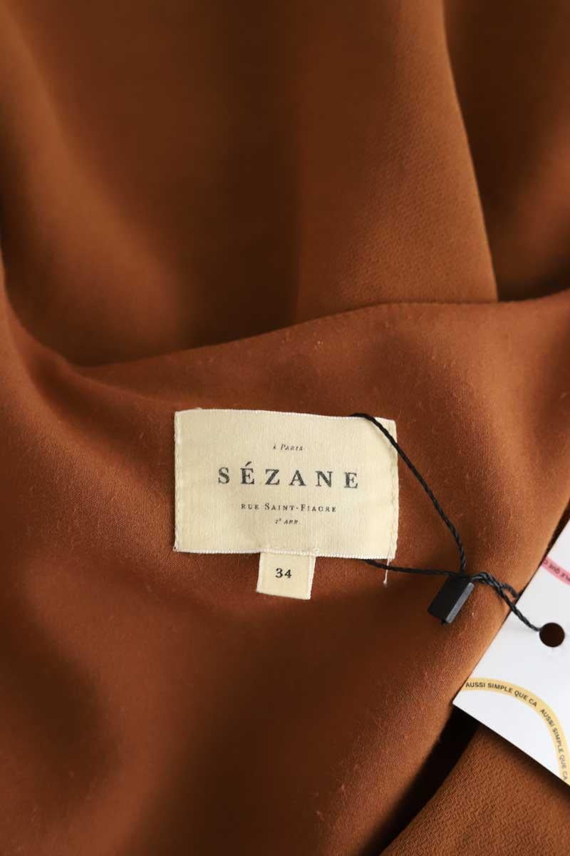 Dress SEZANE - Seconde main Brown