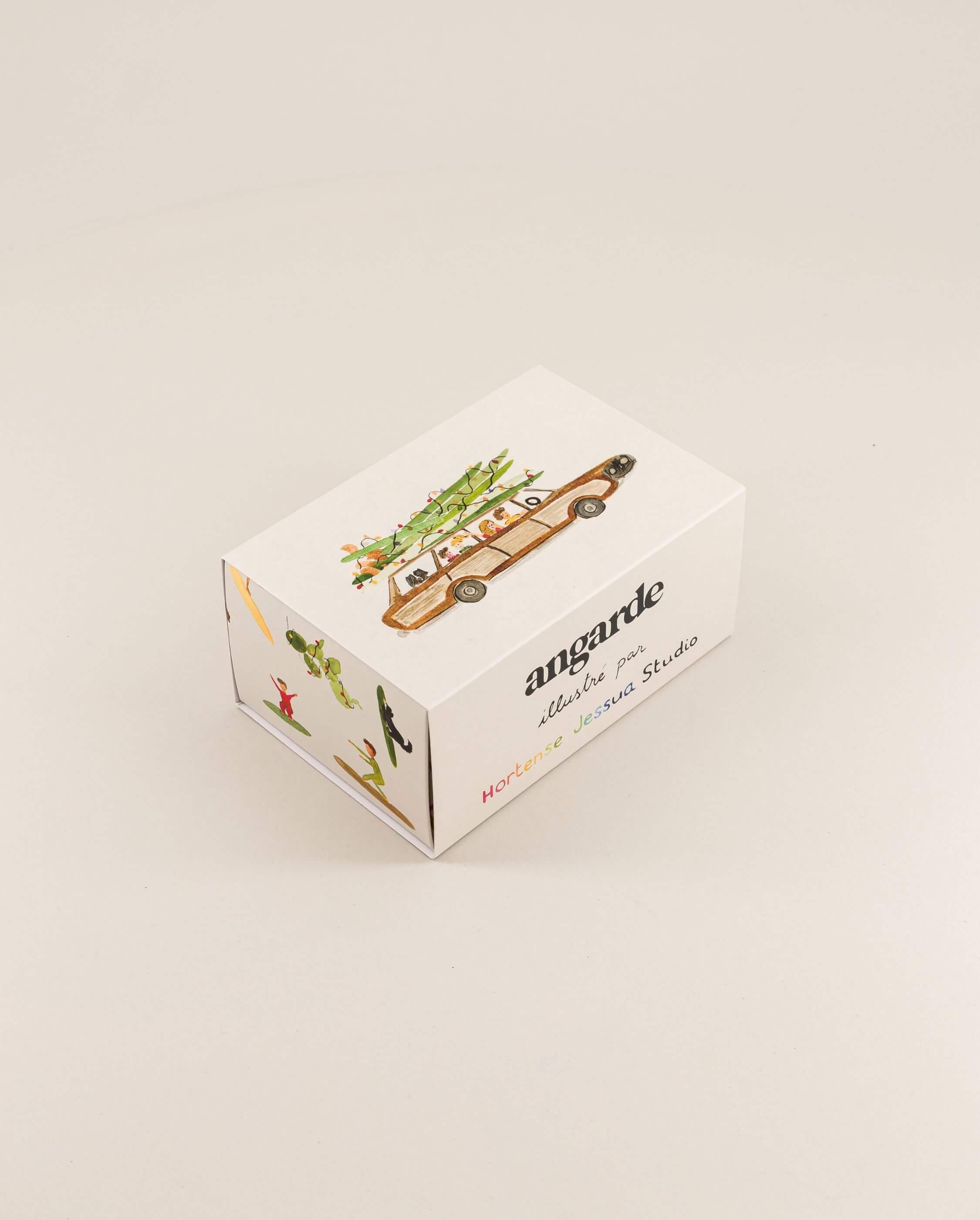 Pack of 3 pairs of women's socks, plain with sequins ANGARDE Multicolored