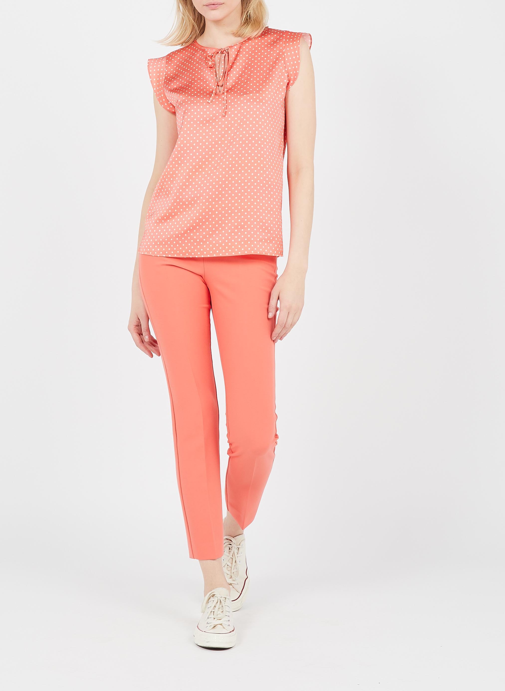 Pantalon droit PENNYBLACK Orange