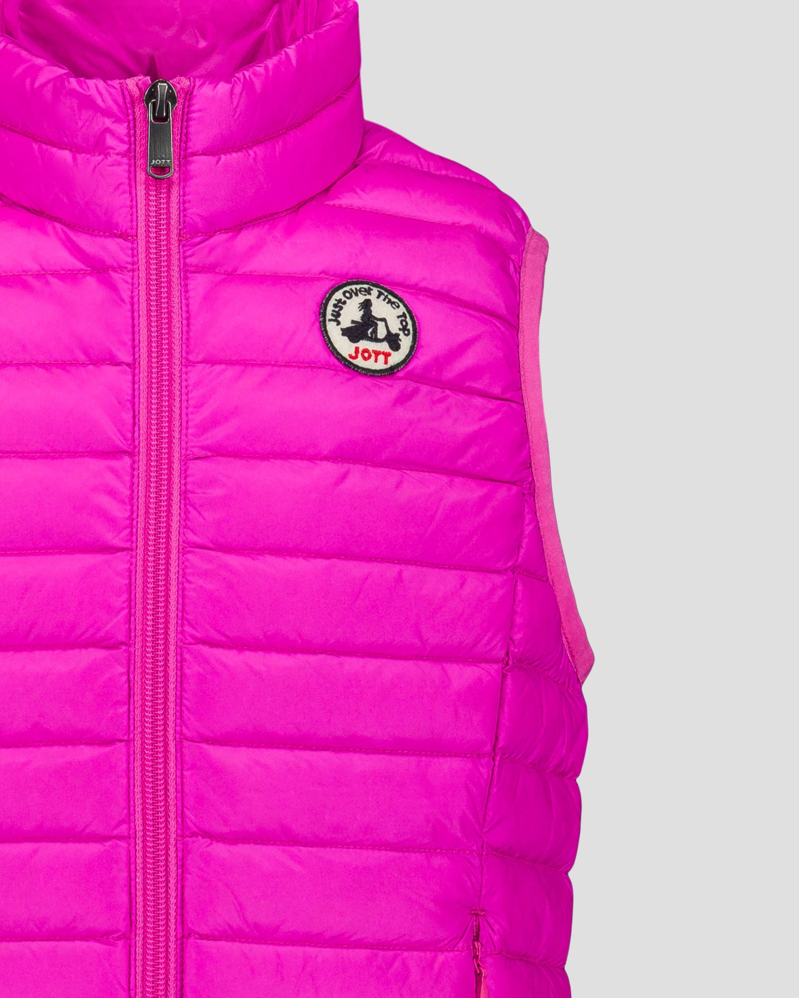 Zoe children's sleeveless puffer jacket JOTT Pink