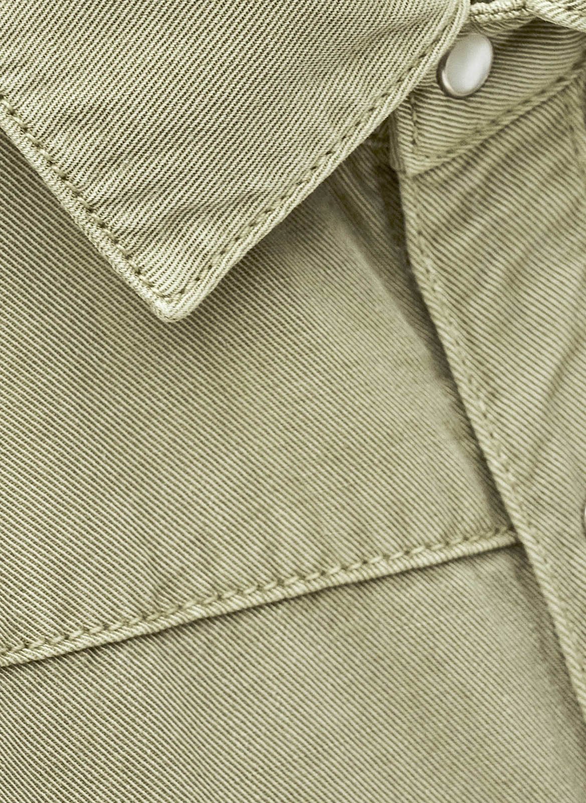 Straight shirt BA&SH Khaki