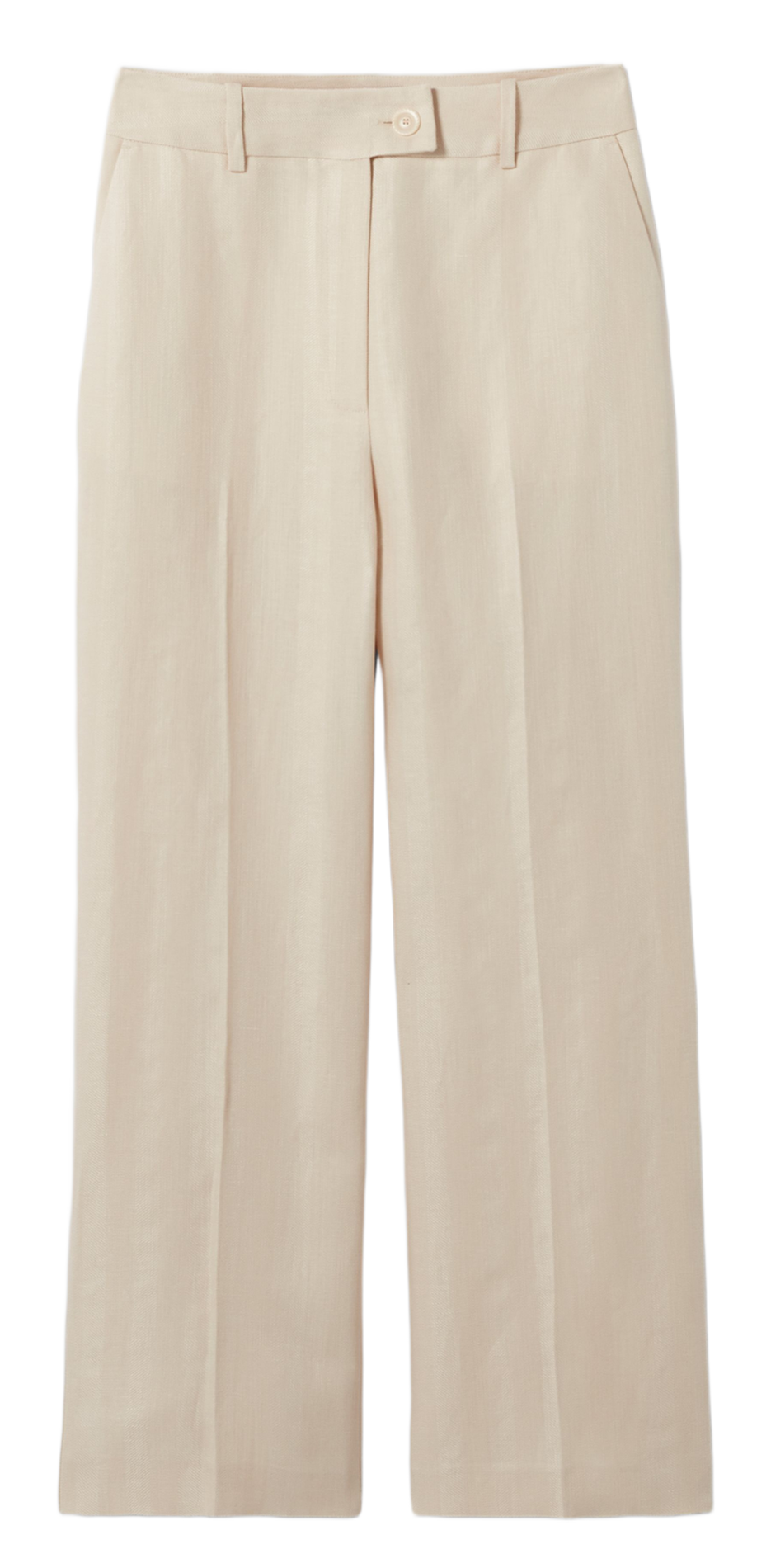 Pantalon tailleur droit uni CLAUDIE PIERLOT Beige