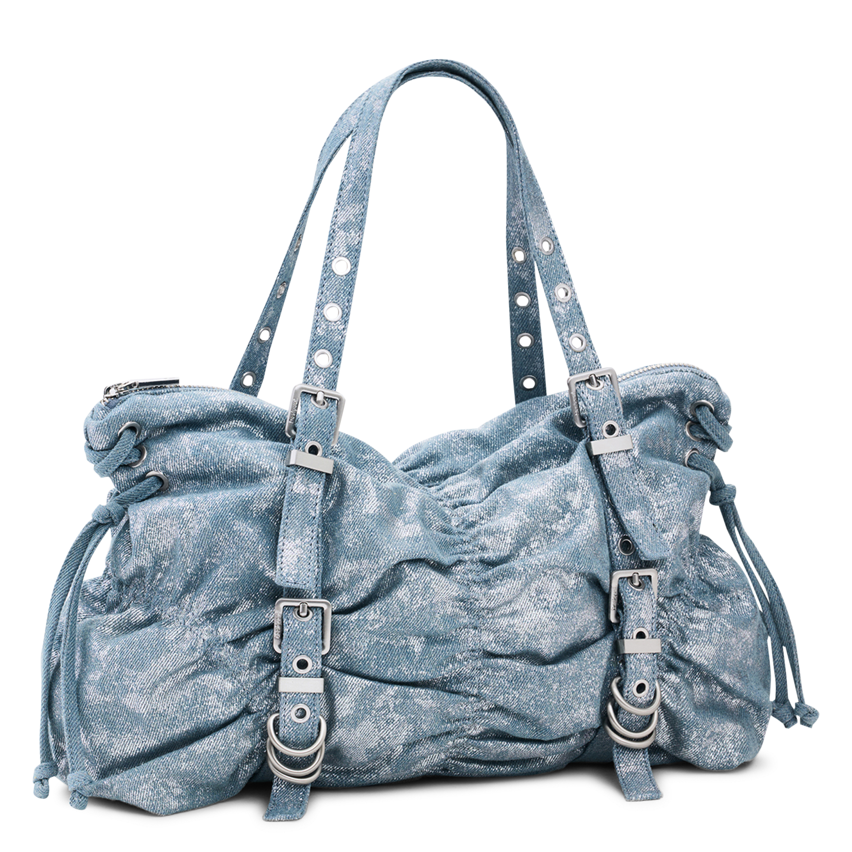 Sac à main en jean DESIGUAL Blauw