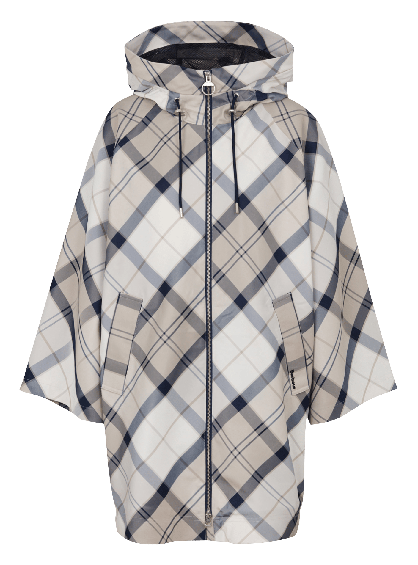 Karierte Regenjacke BARBOUR Blau