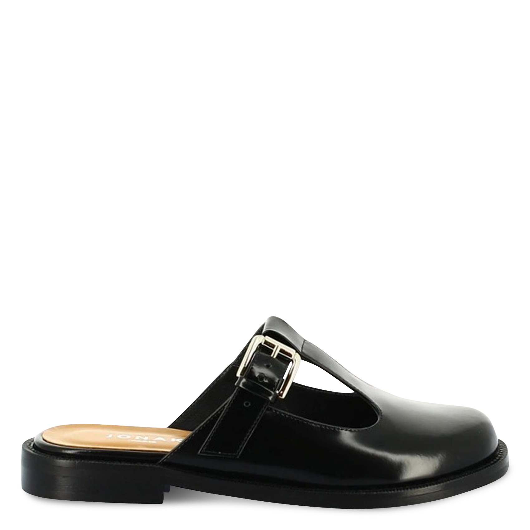 Mules en cuir JONAK Noir