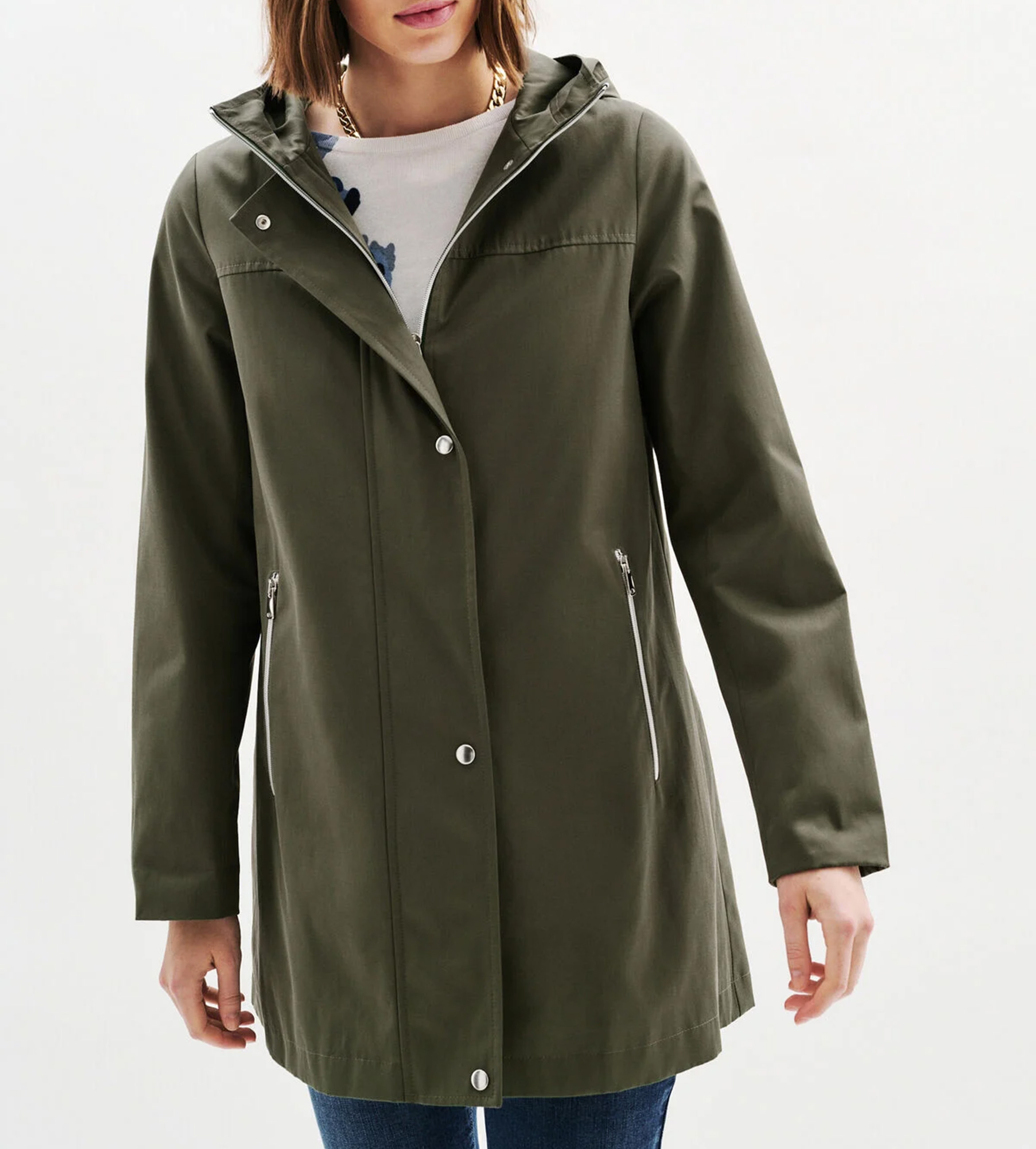 Mantel mit Stehkragen CAROLL