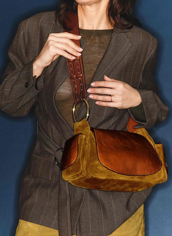 Brieftasche aus Leder CLARIS VIROT Braun