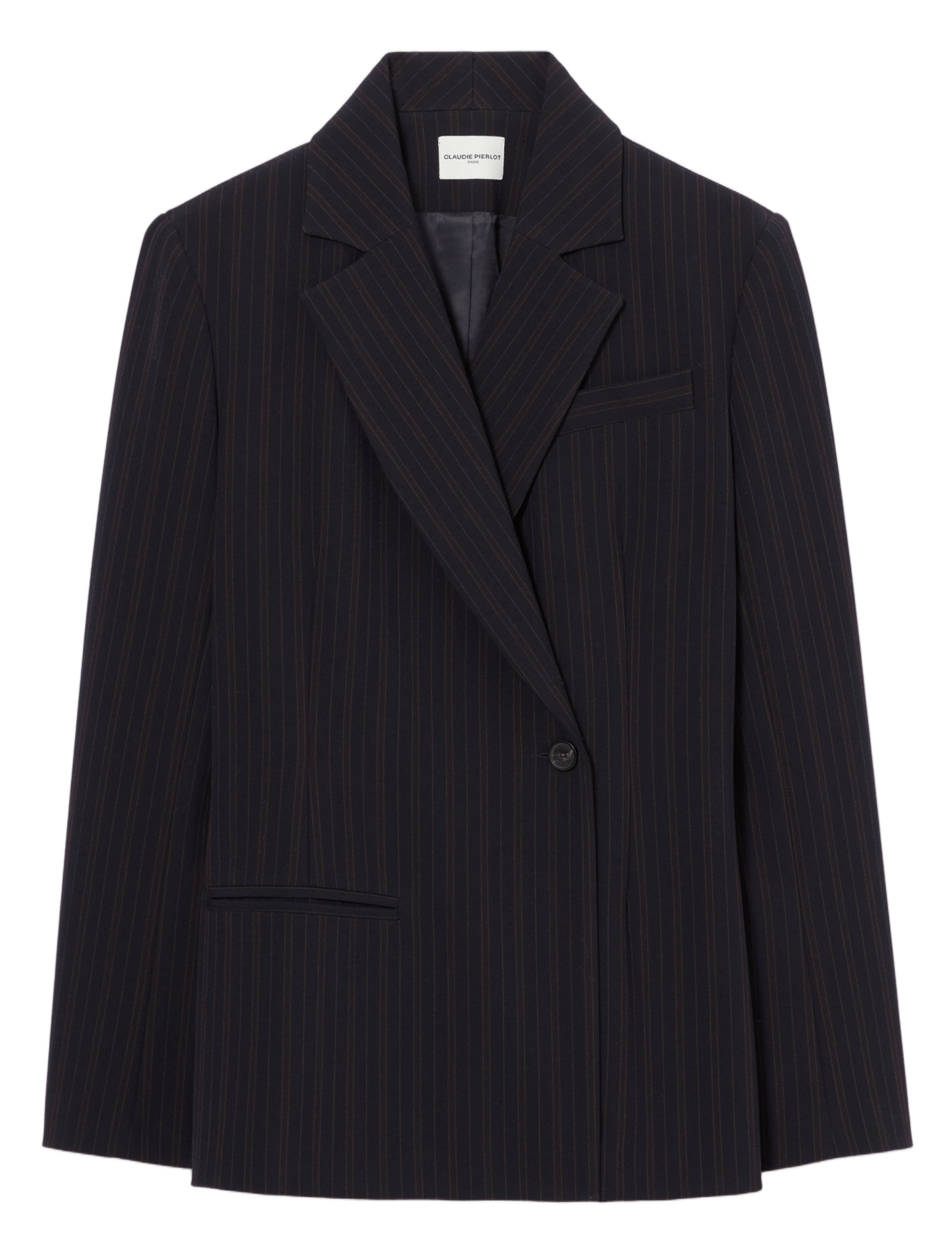 Rechte, gestreepte blazer CLAUDIE PIERLOT Veelkleurig