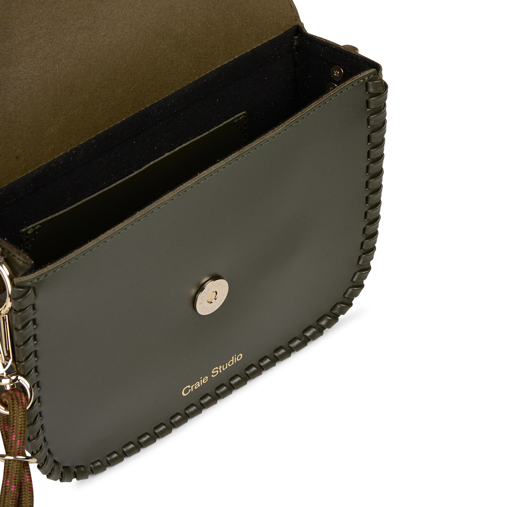 Dori leather shoulder bag CRAIE STUDIO Black