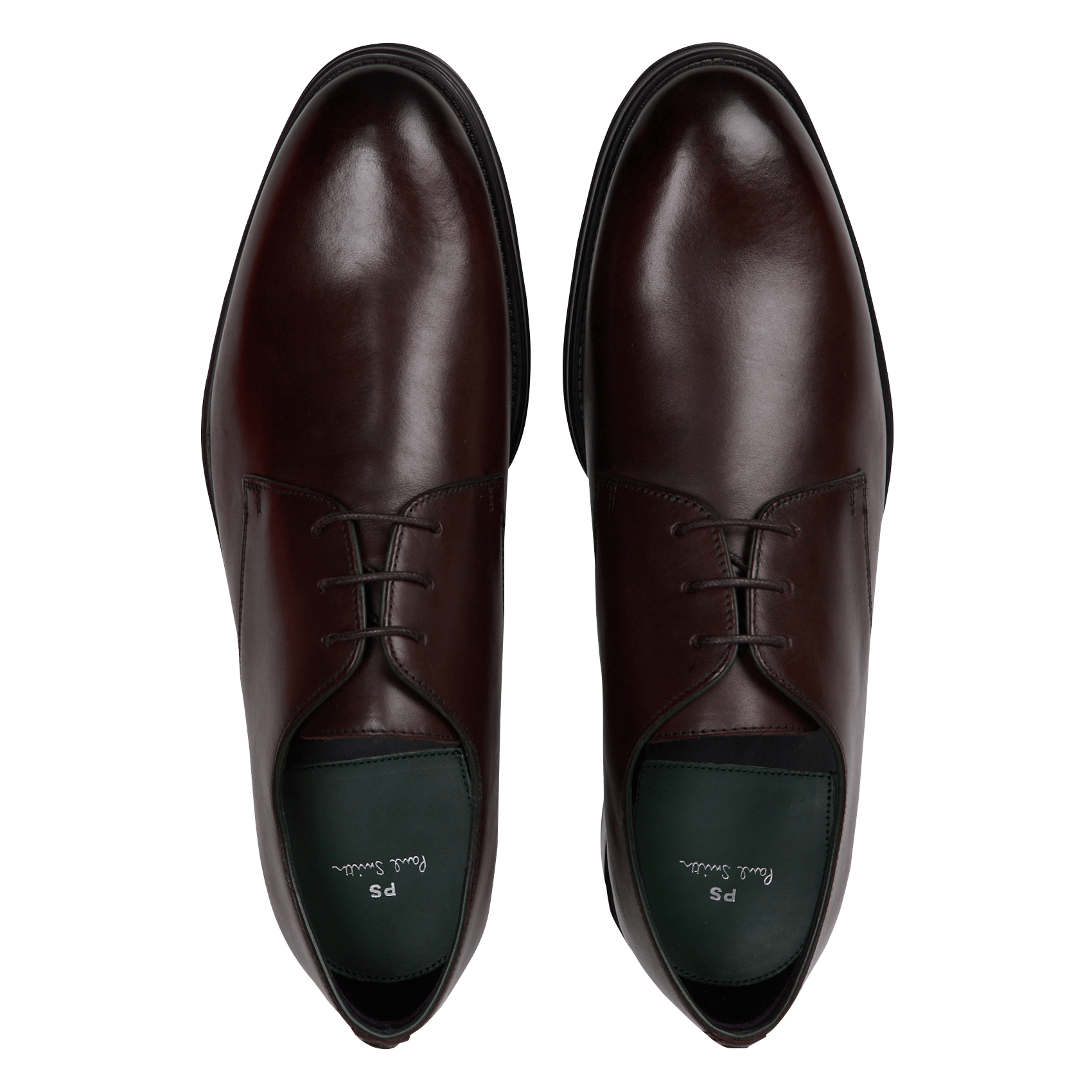 Leder-Derbys PAUL SMITH Braun