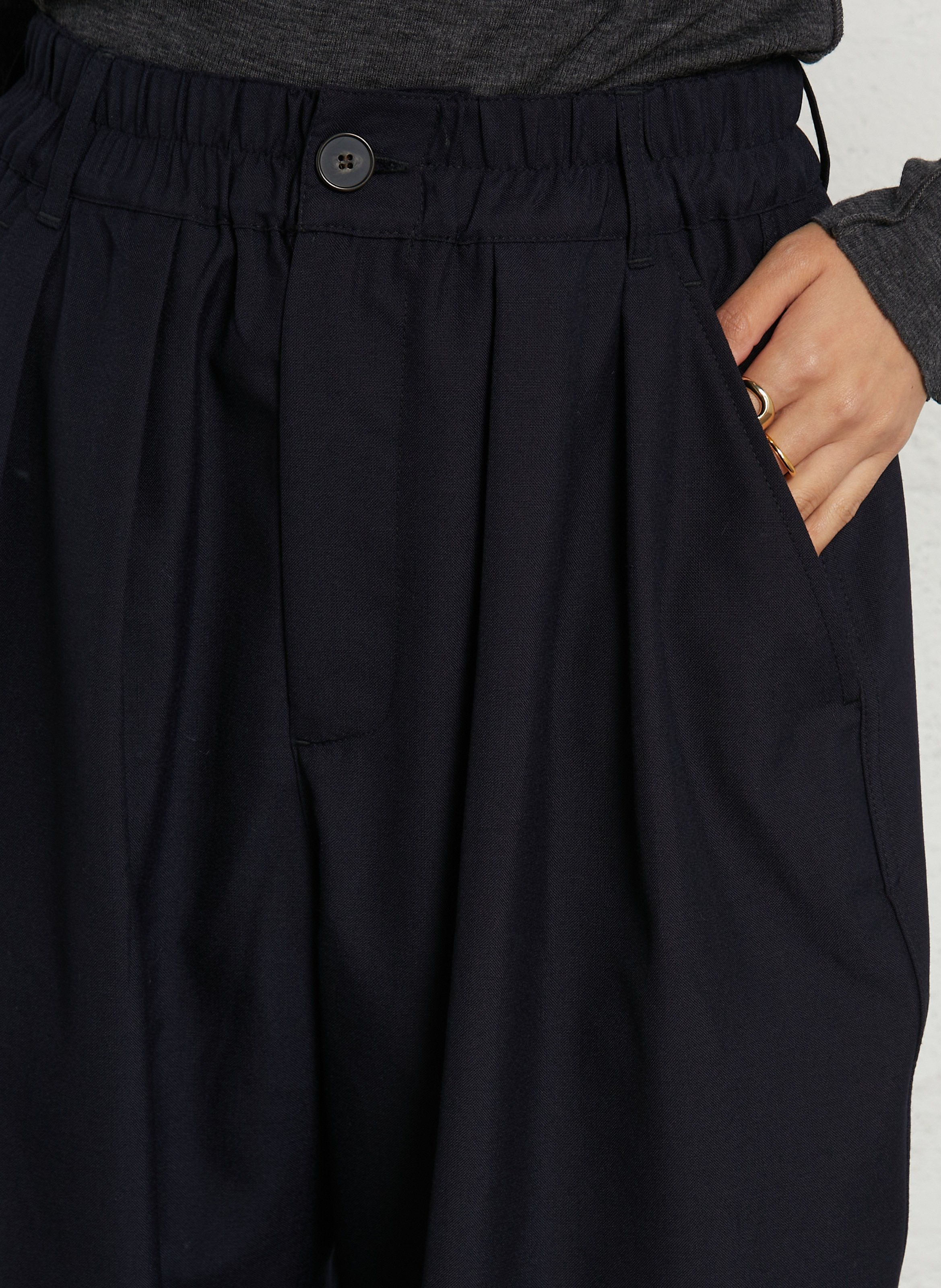 Wijde broek SOEUR Blauw