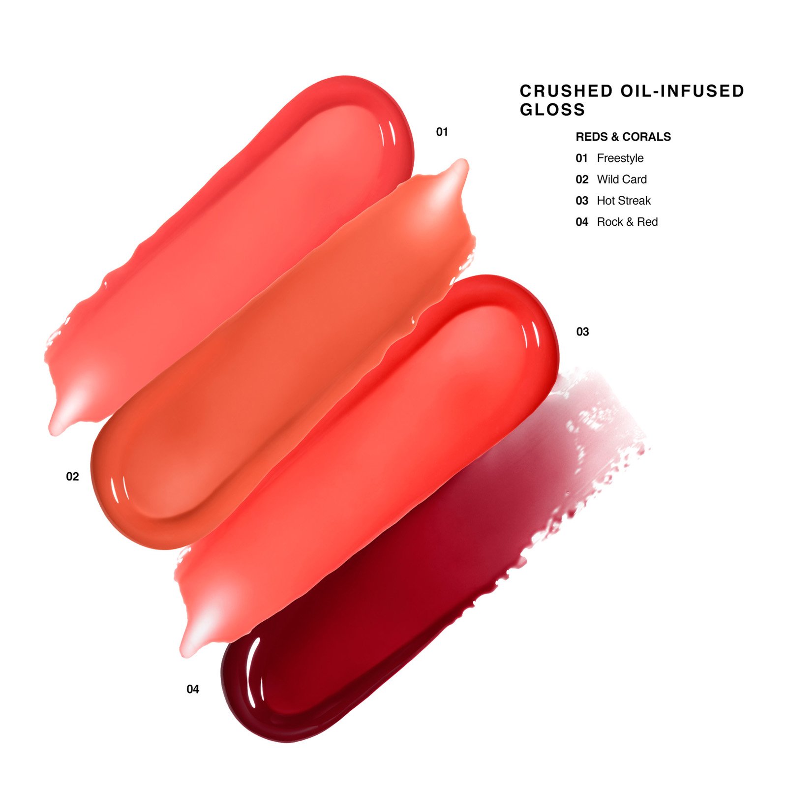 Crushed Oil-Infused Gloss - Gloss pour les Lèvres BOBBI BROWN Rock & red