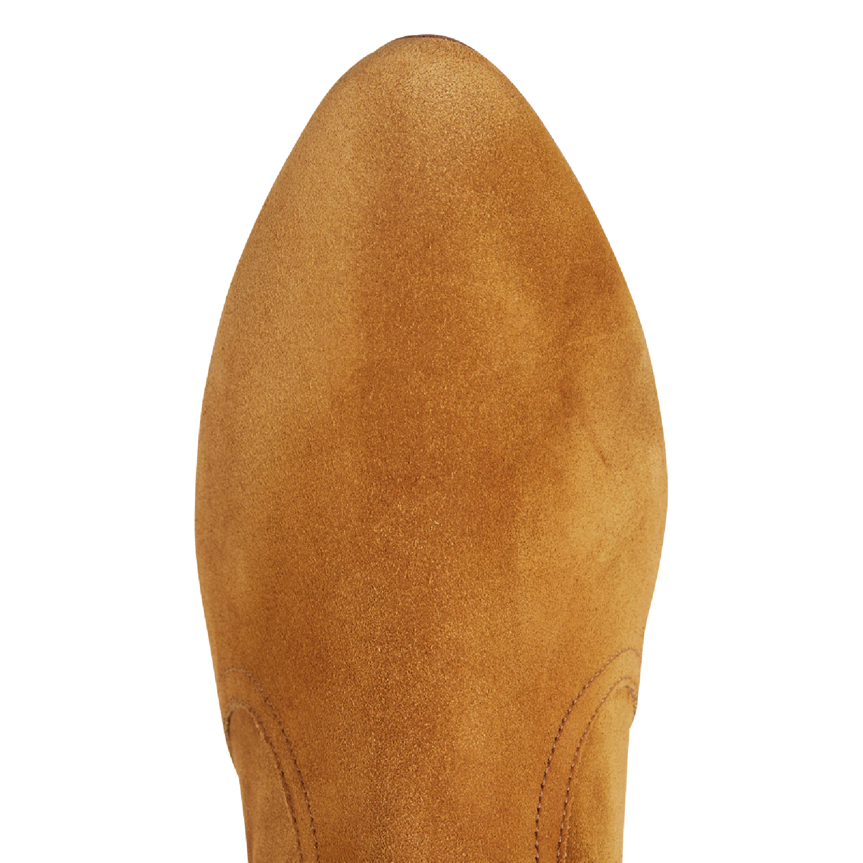 Bottines en cuir de vachette  BA&SH Marron