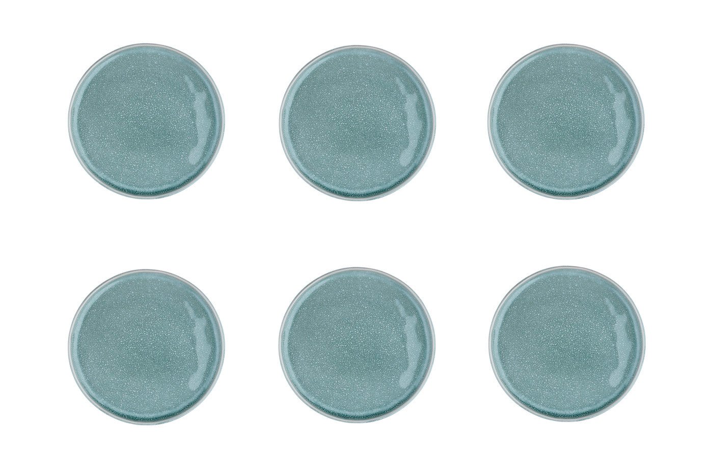 MAGMA -  6-piece plate set BJORN Blue