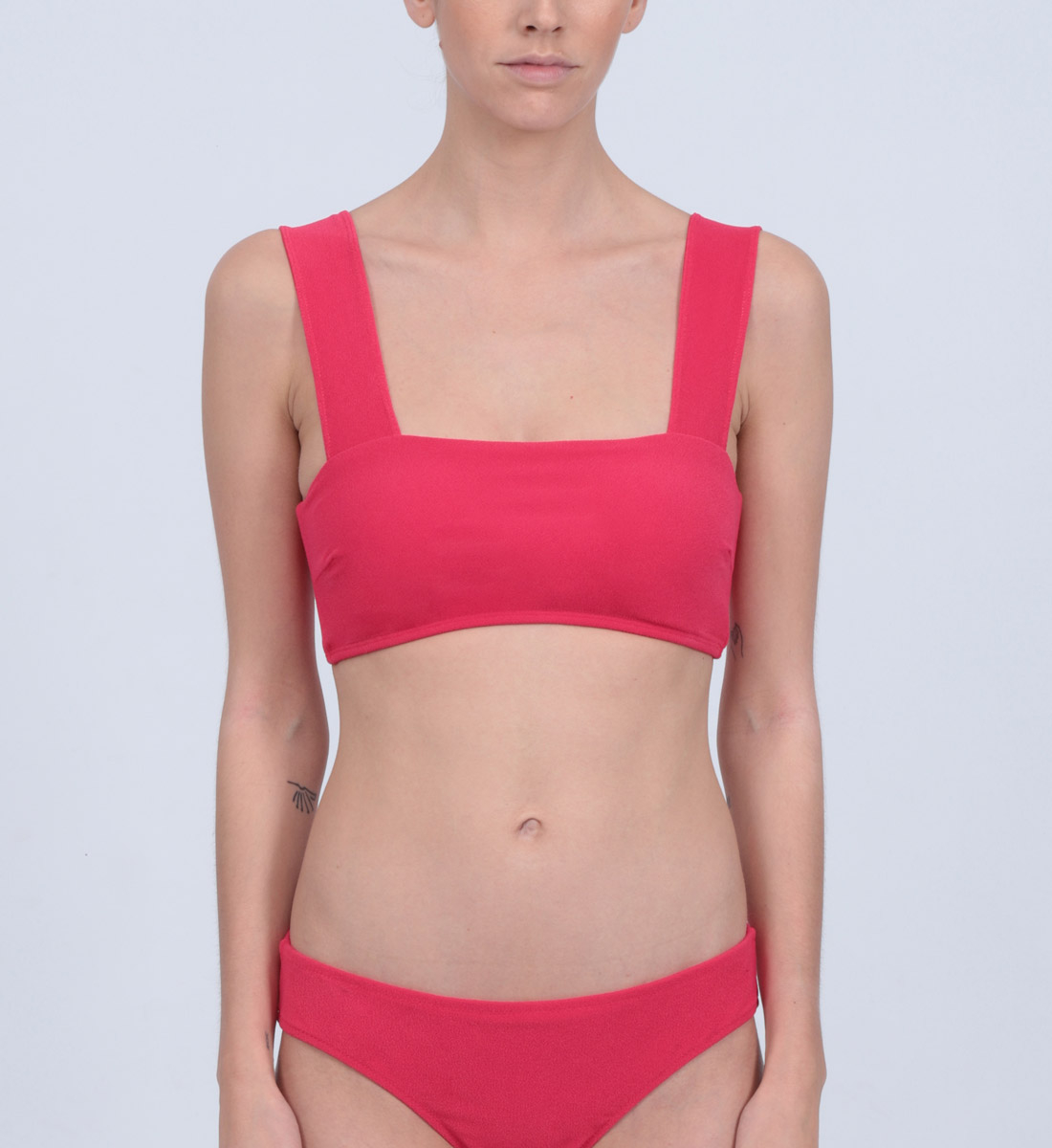Haut de maillot de bain  -  terry GILI'S Rouge