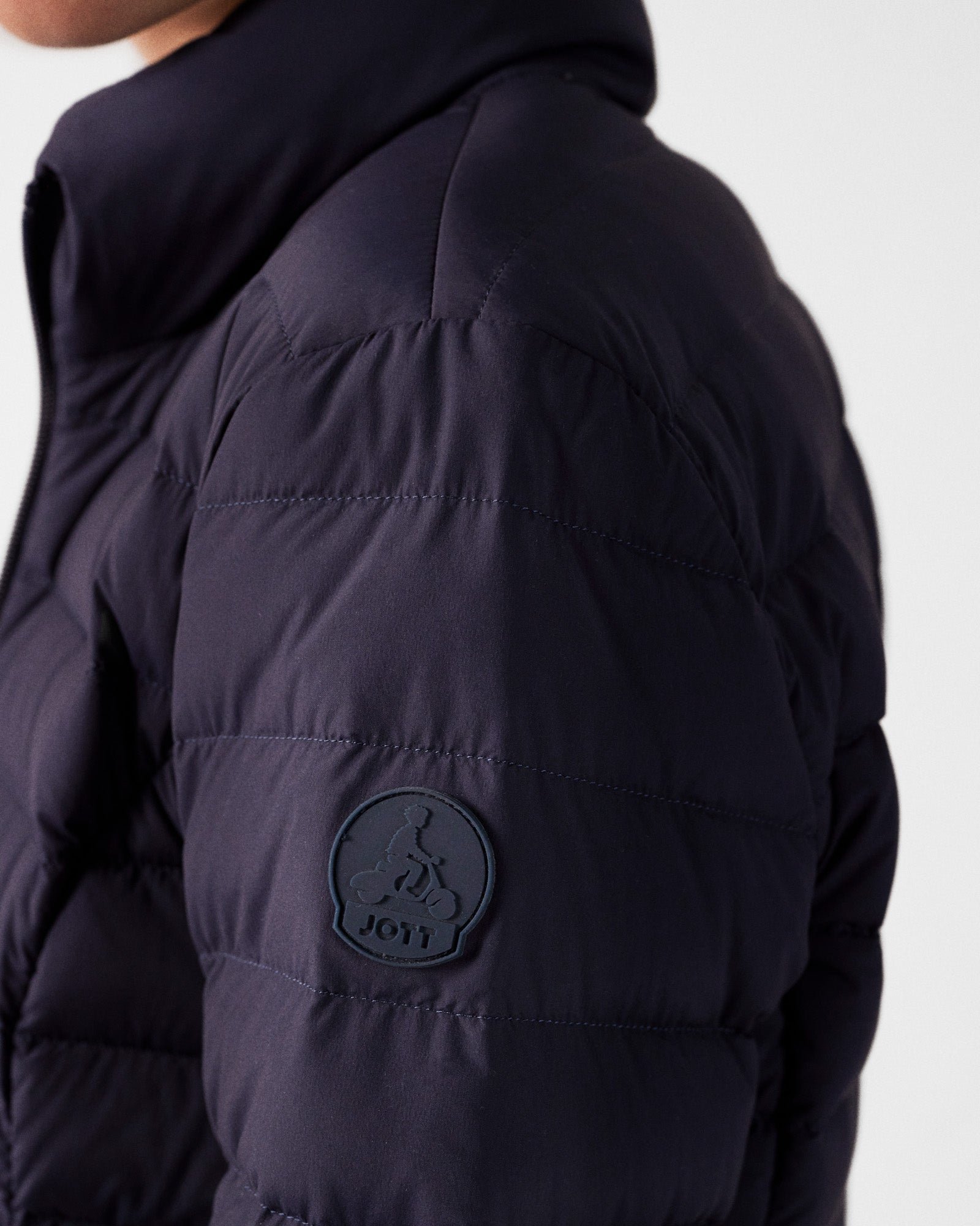 Lightweight stretch down jacket Maia JOTT Blue