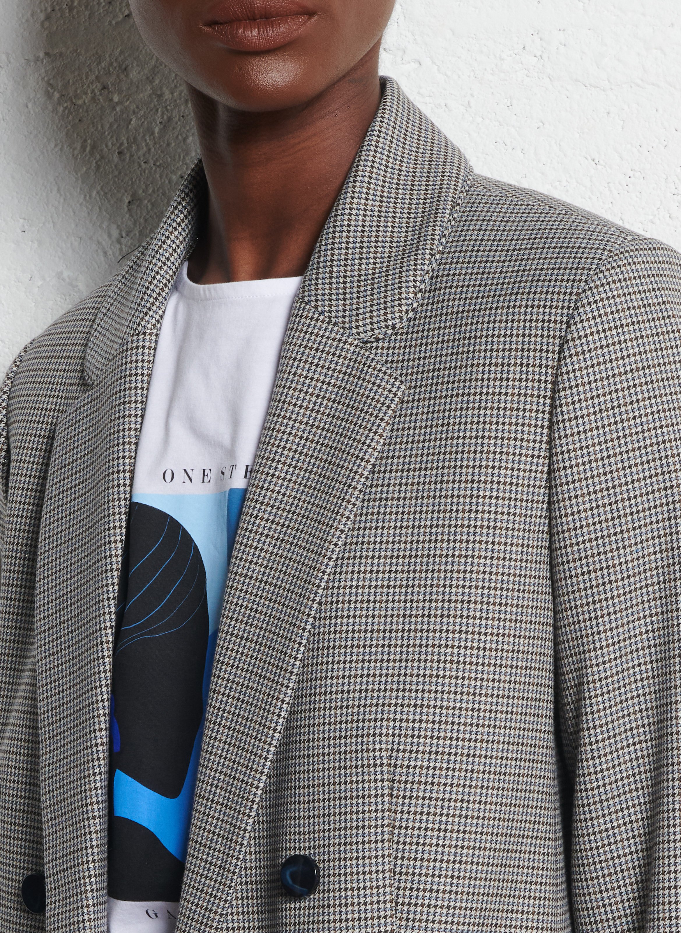 Veste de tailleur ajustée ONE STEP Bleu