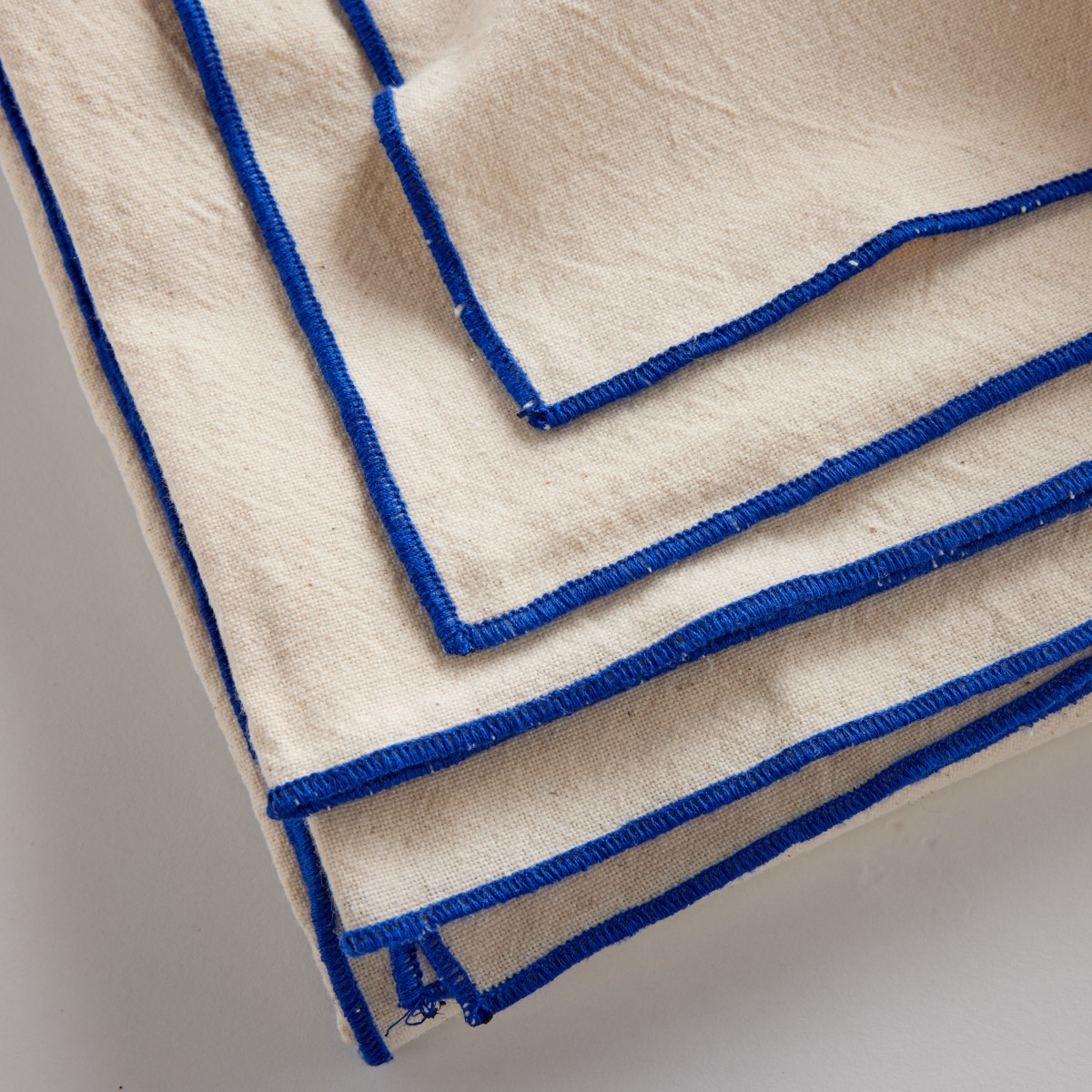 Cotton table cloth TODAY LINGE DE MAISON Blue