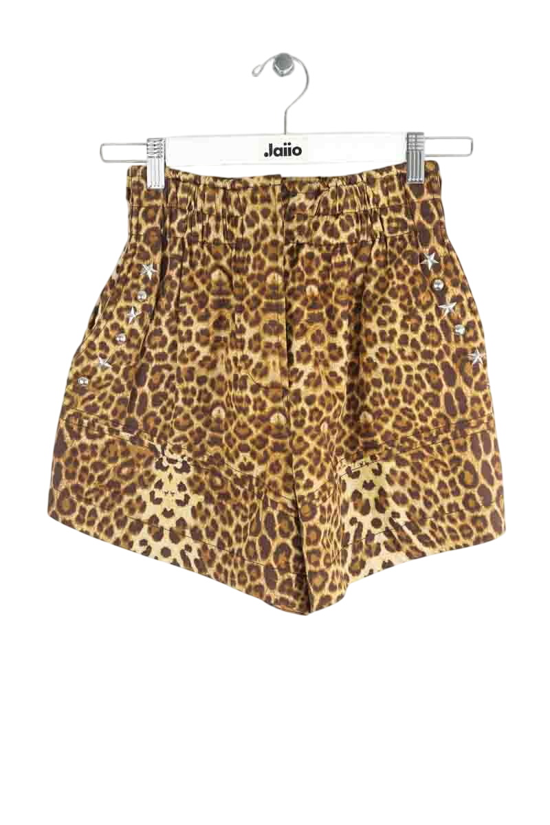 Cotton mini shorts LAURENCE BRAS - Seconde Main Brown