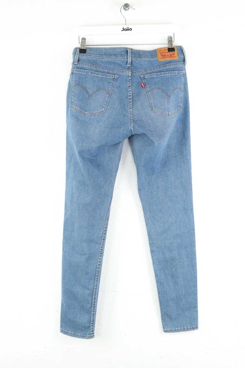 Cotton skinny jeans LEVI'S - Seconde main Blue