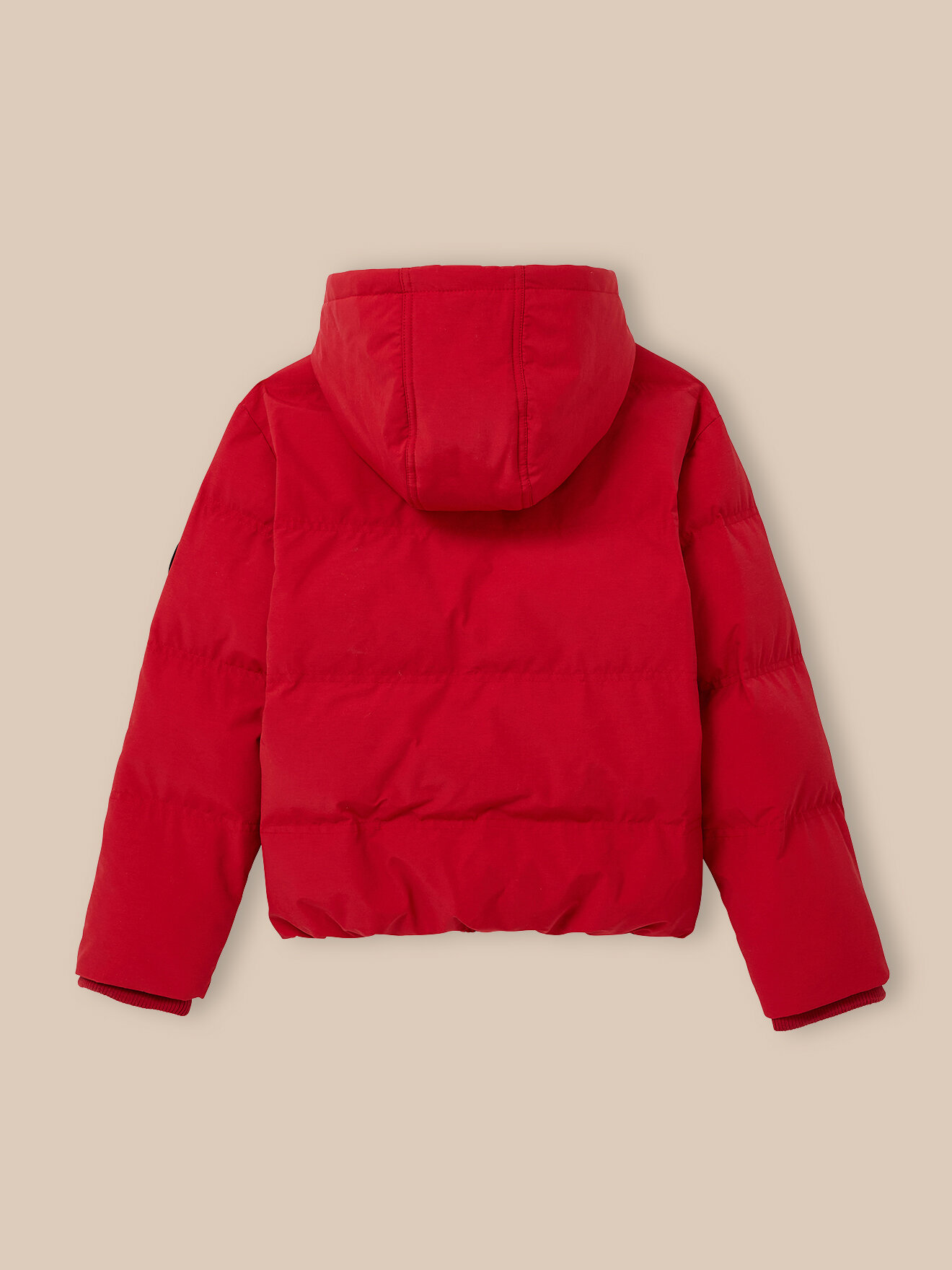 Brookvale Hoody padded jacket CYRILLUS Red