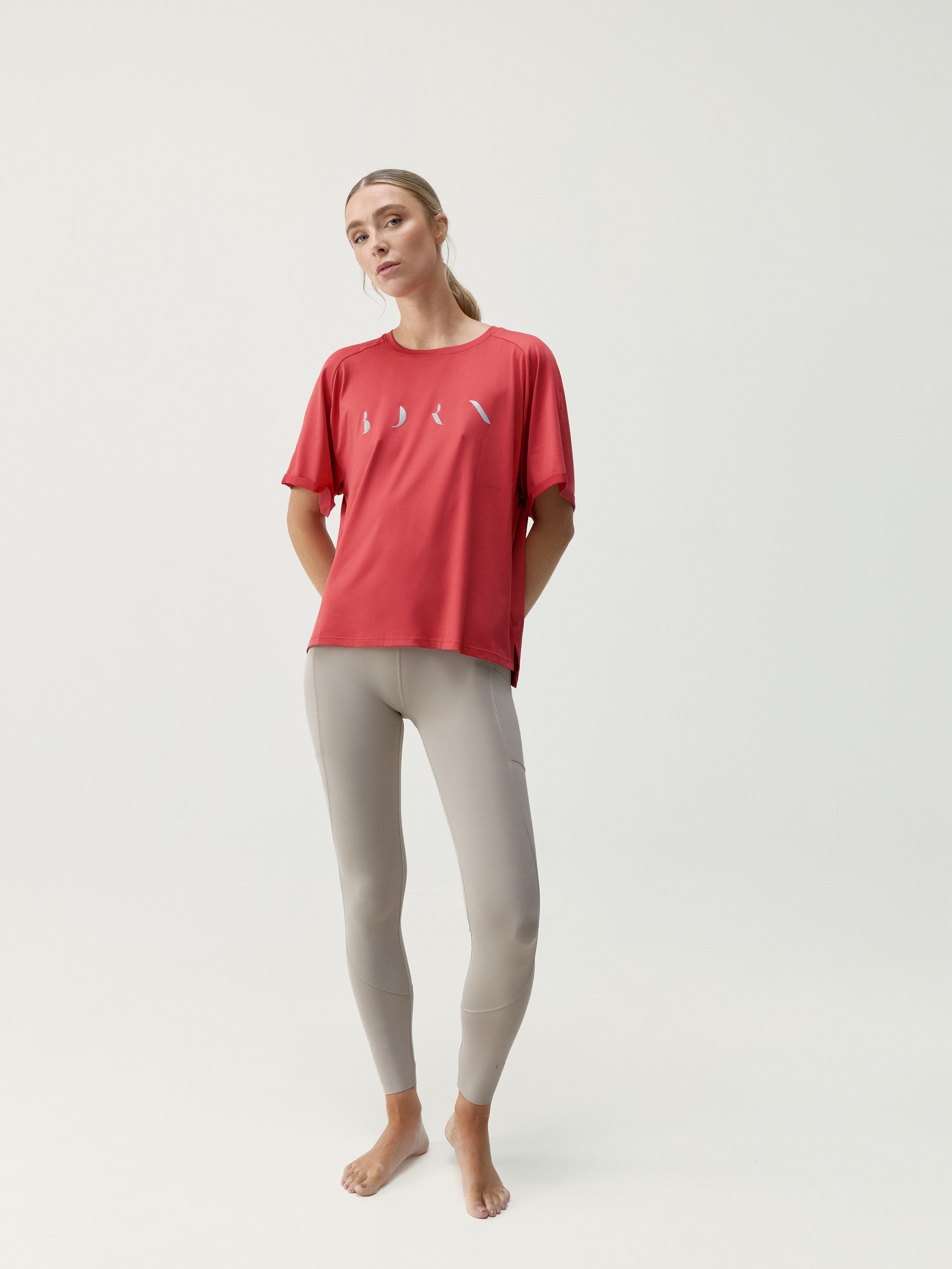 Short-sleeve Vero T-shirt BORN LIVING YOGA Orange