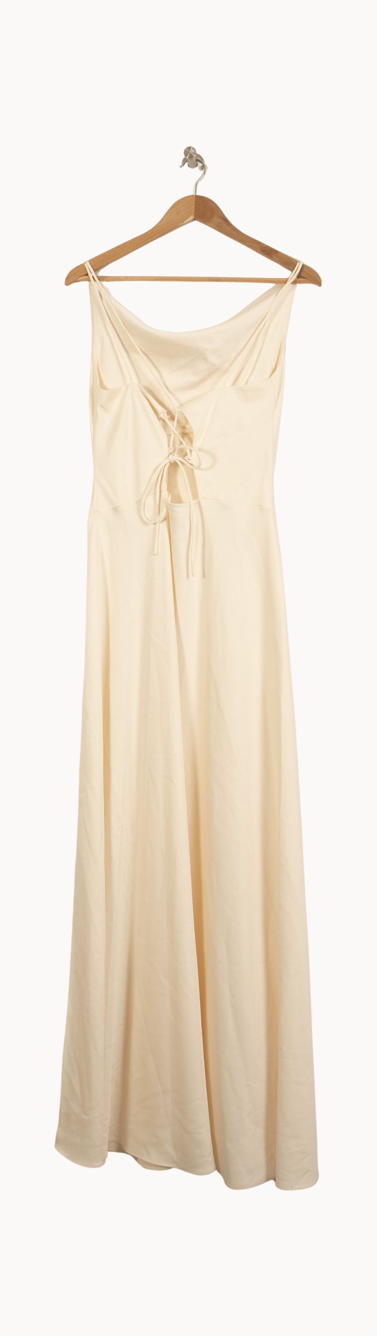 Long dress TARA JARMON - Seconde Main White