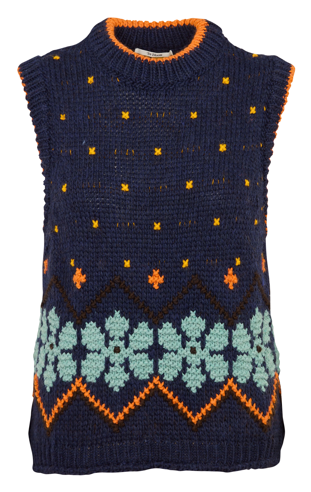 Ärmelloser Pullunder mit Rundhalsausschnitt JUMPY Azul