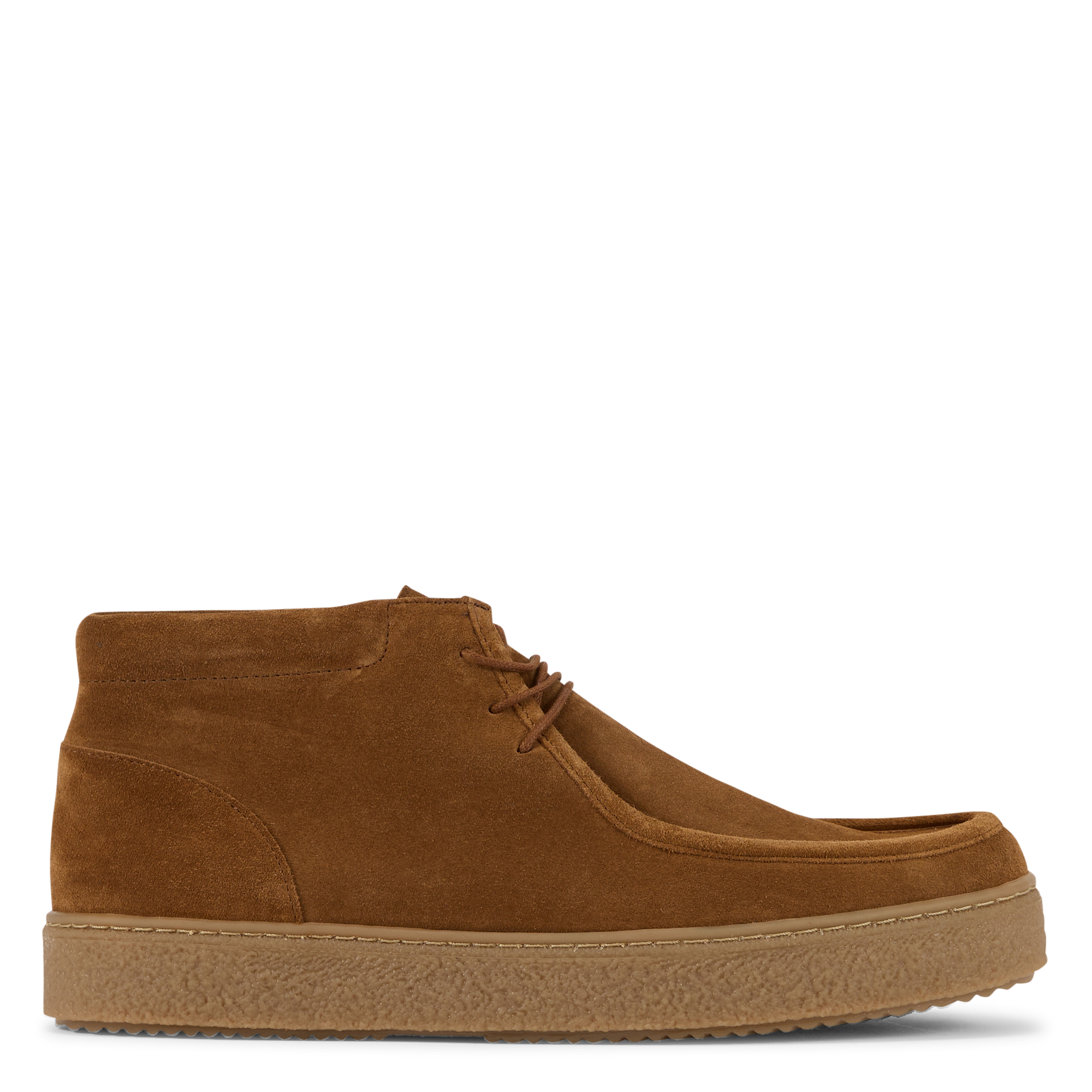 Boots à lacets en cuir suédé BOBBIES Marron