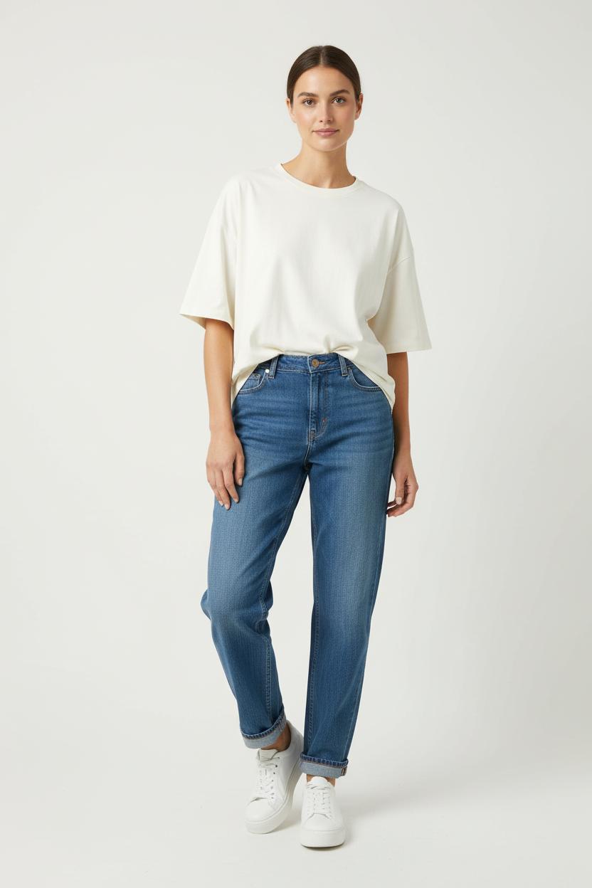 Cropped slim jeans with studs SEZANE - Seconde main Blue