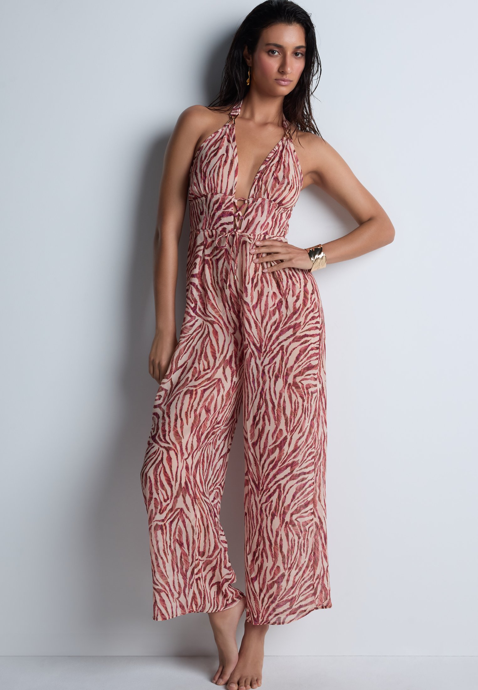 Crinkle dress PinkAUBADE