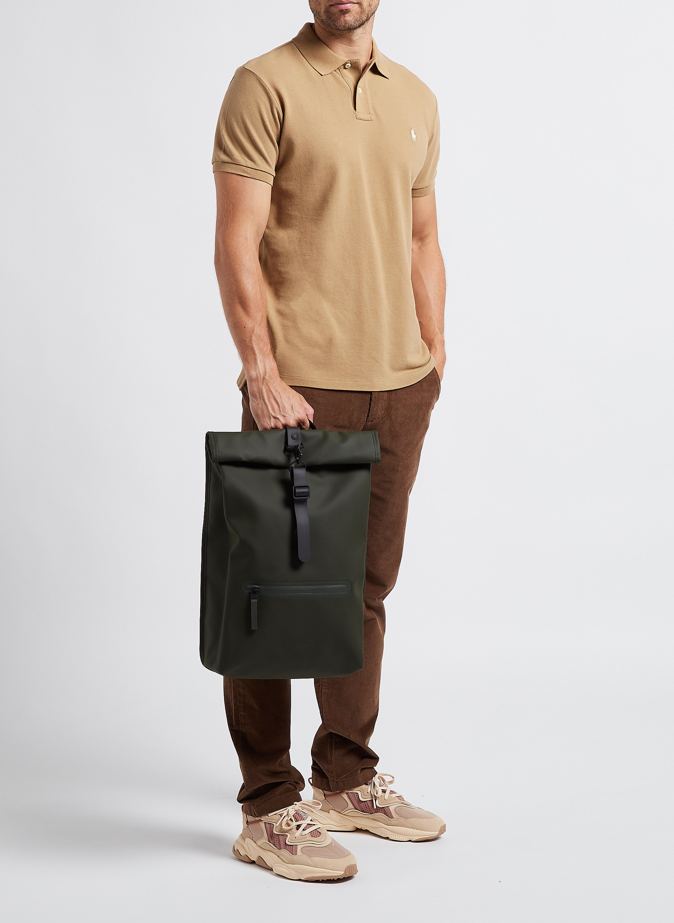 Sac à dos imperméable RAINS Vert