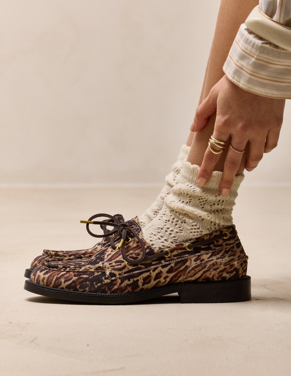 Derby shoes ODAJE Brown