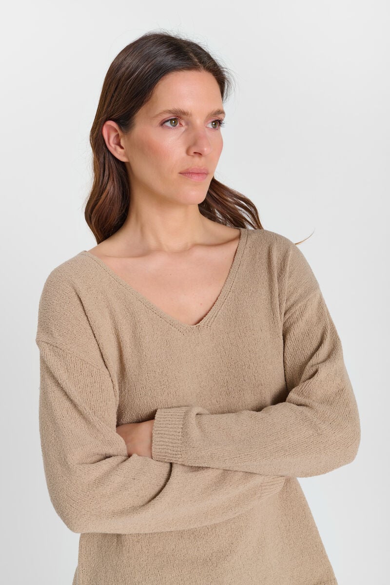 Sweater LE TEMPS DES CERISES Beige