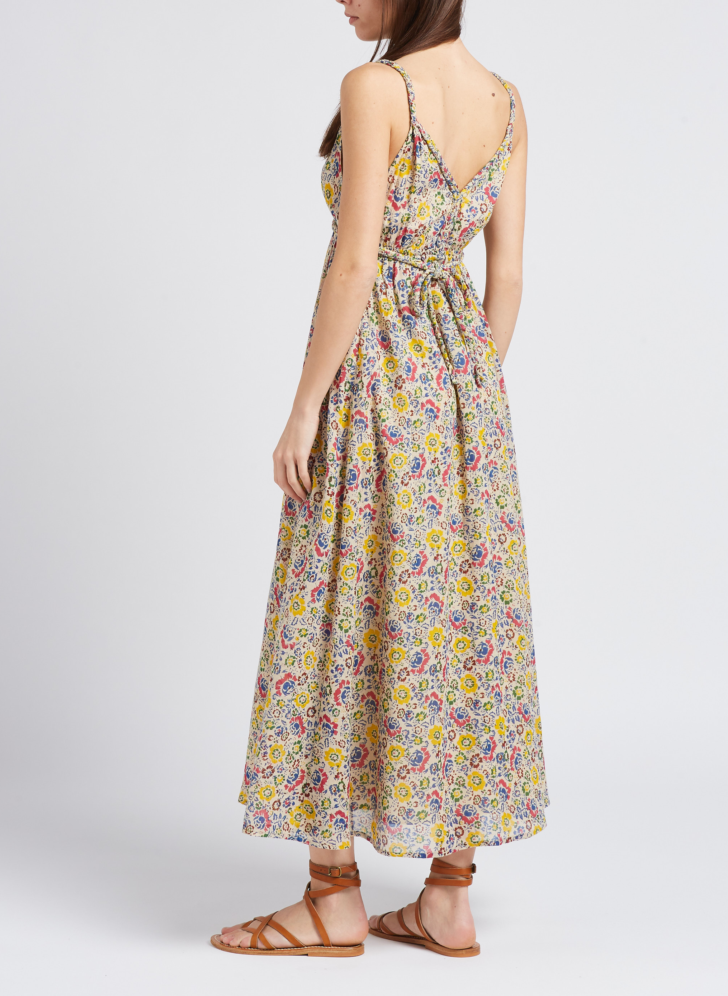 Long printed dress SWILDENS White