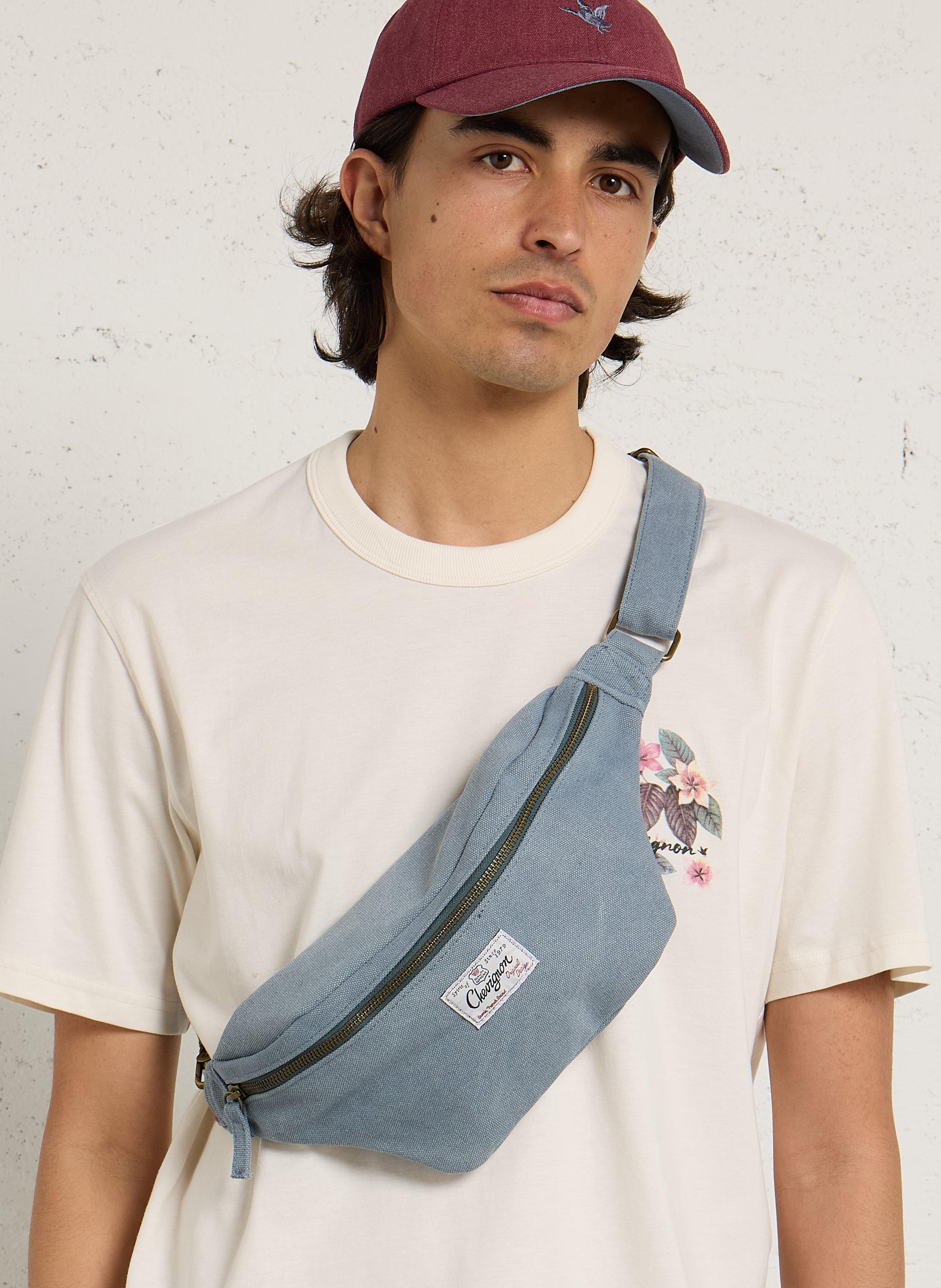 Hüfttasche aus Baumwolle CHEVIGNON Blau