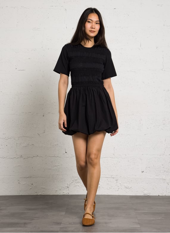 black jersey smock dress Buy Threadbare Black Jersey Midi Smock Dress With Pockets from Next USA