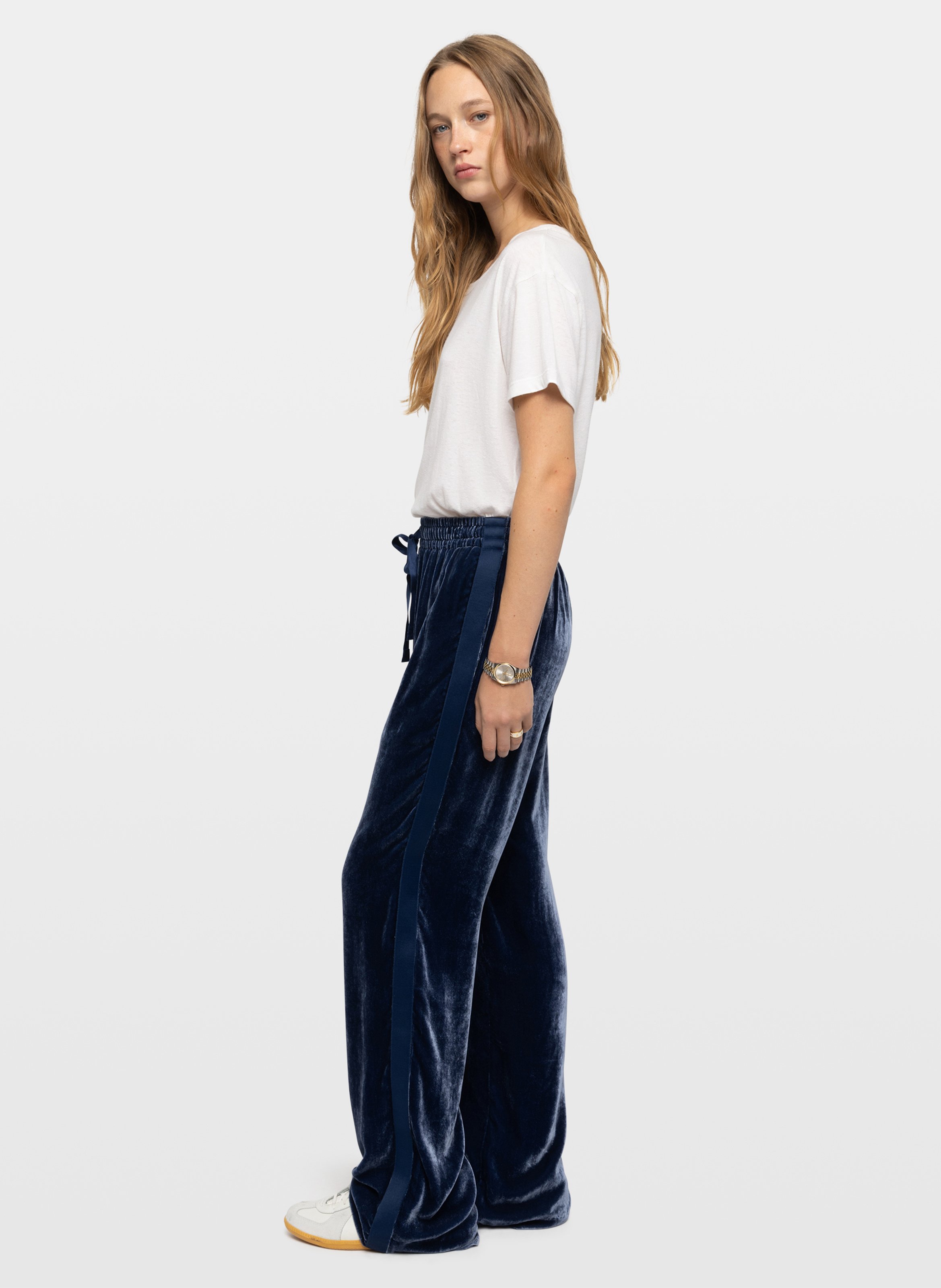 Jogging aspect velours ZADIG&VOLTAIRE Bleu