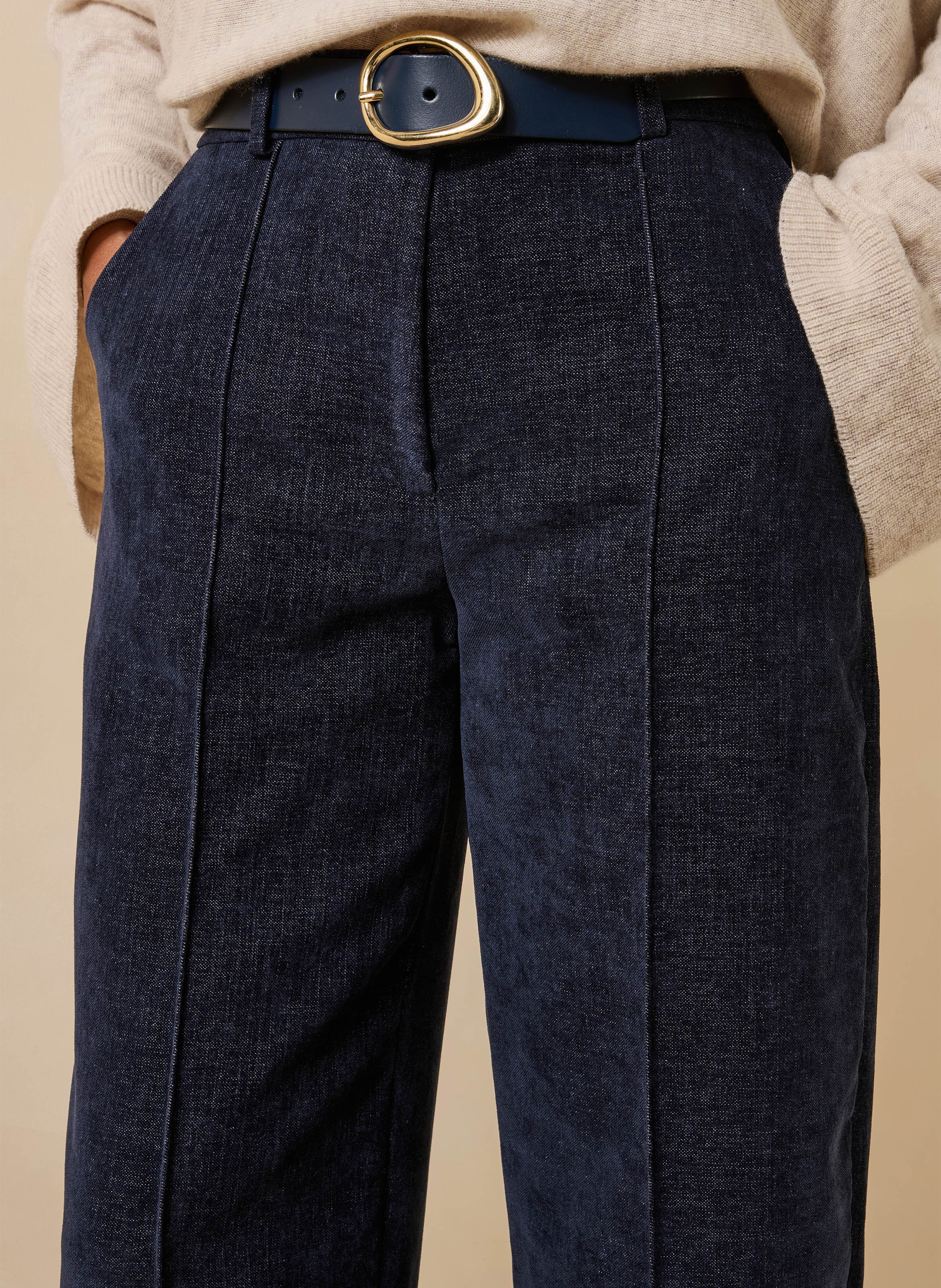 Carrotbroek LA FEE MARABOUTEE Blauw