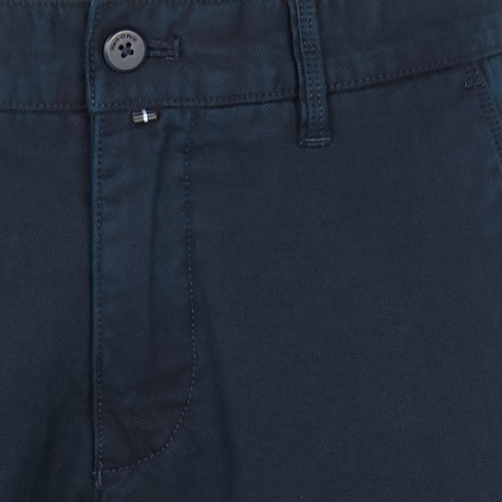 Slim-fit cotton-blend chinos Blue