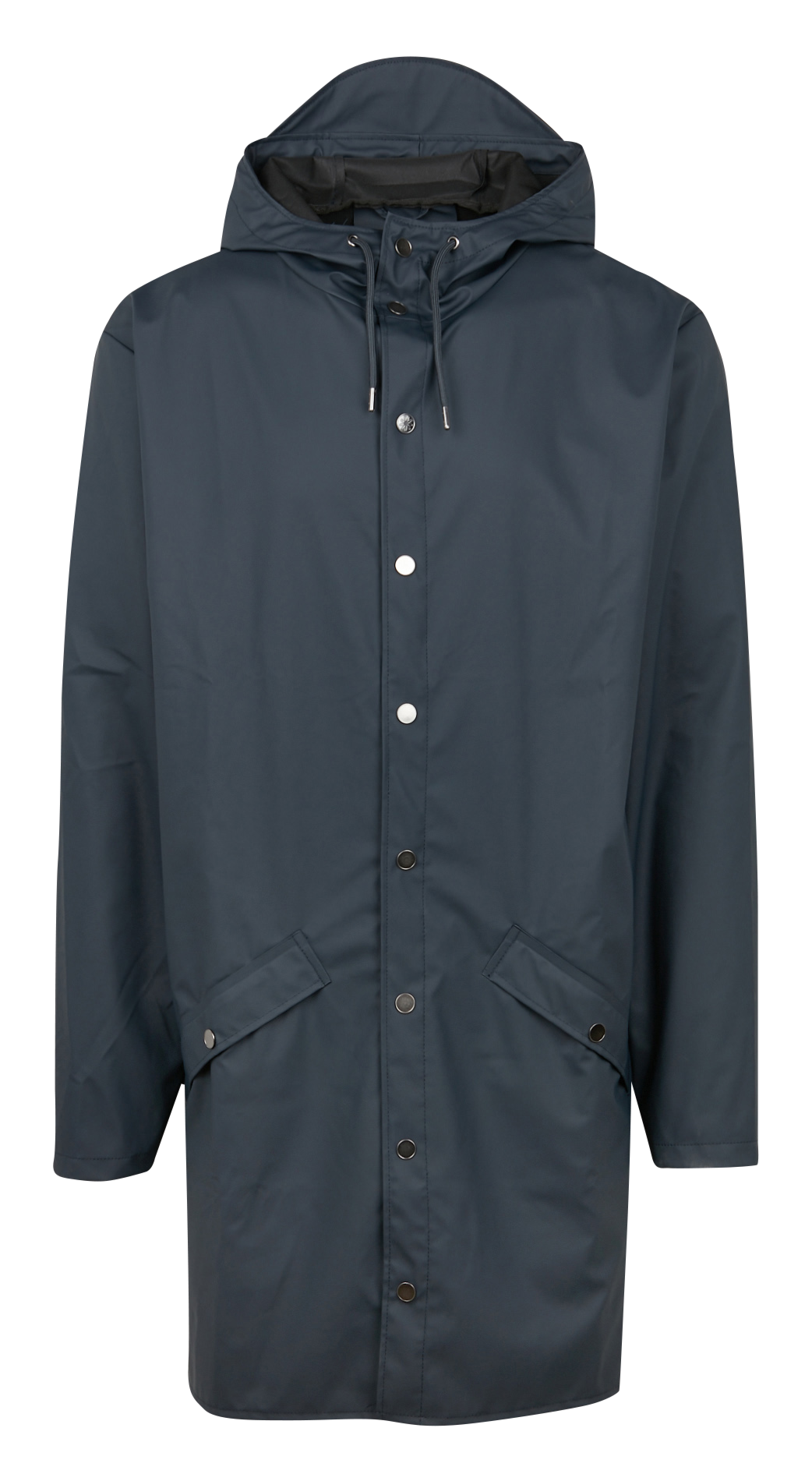 Lange, wasserabweisende Windjacke mit Kapuze LONG JACKET W3 Navy
